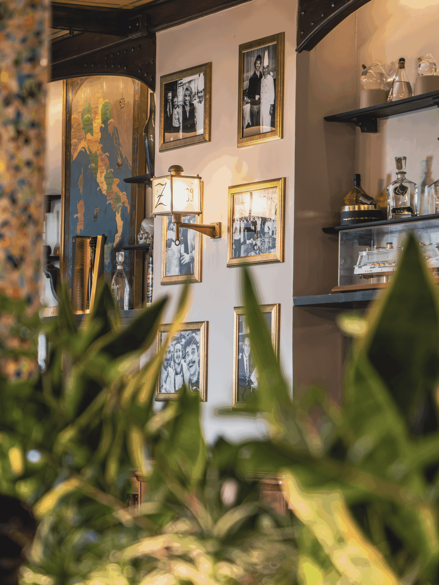 Dettaglio Sala Ristorante Zeffirino